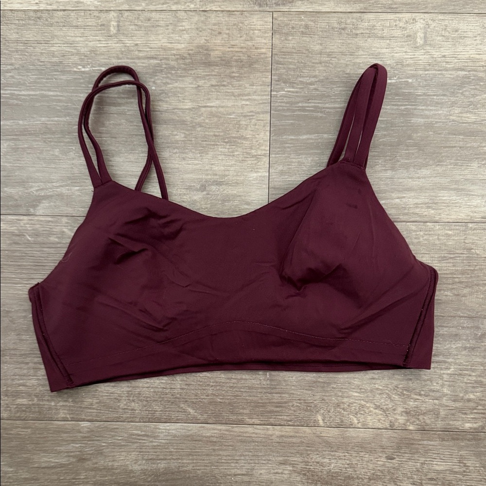 Women's Seamless Bralette - Burgundy